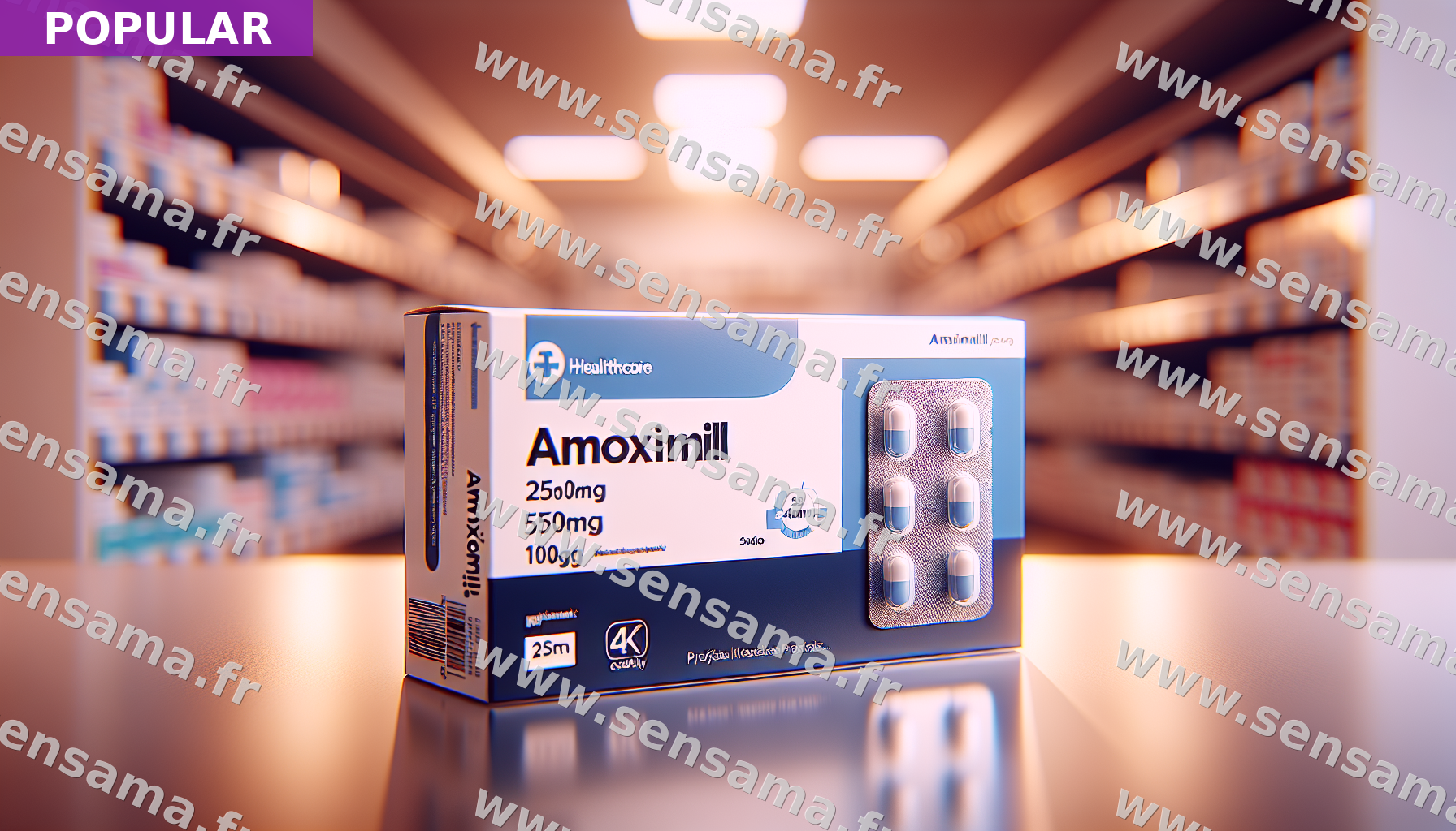 Achetez Clamoxyl 500mg — (Amoxicillin) — dès 0,51€ — paiement sécurisé